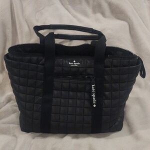 Kate Spade Quilted Black Tote